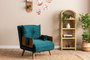 Atelier Del Sofa Cosmo Single - Verde Petróleo